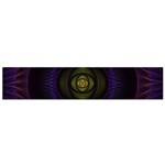 Fractal Blue Eye Fantasy 3d Small Flano Scarf Front