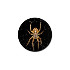 Nsect Macro Spider Colombia Golf Ball Marker (4 Pack) by Celenk