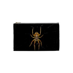 Nsect Macro Spider Colombia Cosmetic Bag (small)  by Celenk