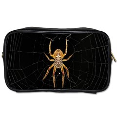 Nsect Macro Spider Colombia Toiletries Bags by Celenk