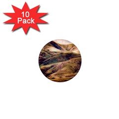 Iceland Mountains Sky Clouds 1  Mini Magnet (10 Pack)  by Celenk