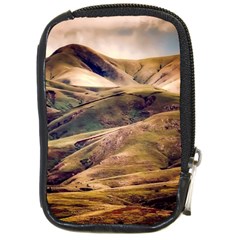 Iceland Mountains Sky Clouds Compact Camera Cases