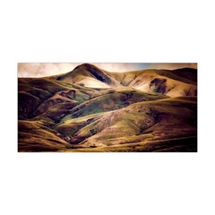 Iceland Mountains Sky Clouds Yoga Headband by Celenk