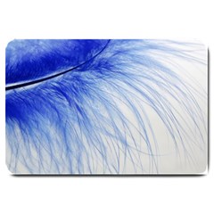 Spring Blue Colored Large Doormat 