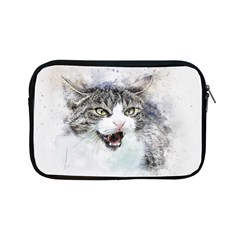 Cat Pet Art Abstract Watercolor Apple Ipad Mini Zipper Cases by Celenk