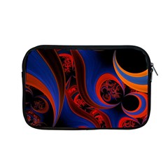 Fractal Abstract Pattern Circles Apple Macbook Pro 13  Zipper Case by Celenk