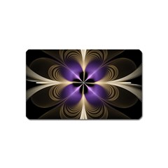 Fractal Glow Flowing Fantasy Magnet (Name Card)