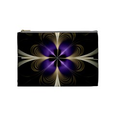 Fractal Glow Flowing Fantasy Cosmetic Bag (Medium) 