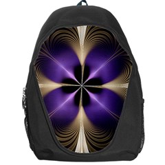 Fractal Glow Flowing Fantasy Backpack Bag