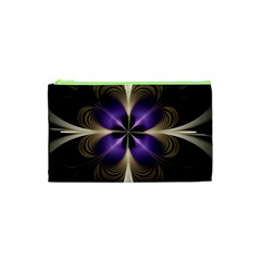 Fractal Glow Flowing Fantasy Cosmetic Bag (XS)