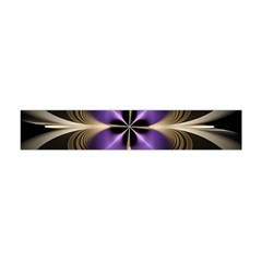 Fractal Glow Flowing Fantasy Flano Scarf (Mini)