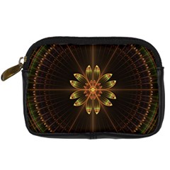 Fractal Floral Mandala Abstract Digital Camera Cases by Celenk