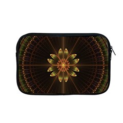 Fractal Floral Mandala Abstract Apple Macbook Pro 13  Zipper Case by Celenk