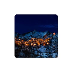 Castelmezzano Italy Village Town Square Magnet by Celenk