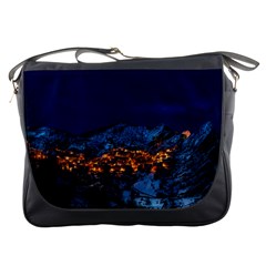 Castelmezzano Italy Village Town Messenger Bags by Celenk