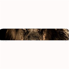 African Lion Mane Close Eyes Small Bar Mats by Celenk