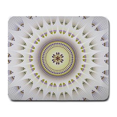 Mandala Fractal Decorative Large Mousepads by Celenk