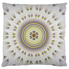 Mandala Fractal Decorative Standard Flano Cushion Case (one Side) by Celenk