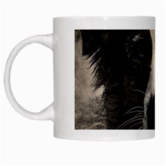 Dog Pet Art Abstract Vintage White Mugs by Celenk