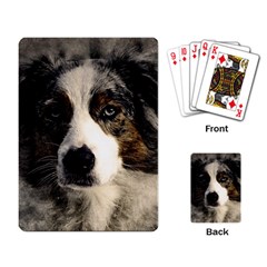 Dog Pet Art Abstract Vintage Playing Card by Celenk