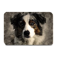 Dog Pet Art Abstract Vintage Plate Mats