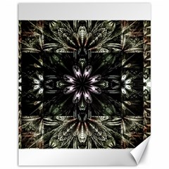 Fractal Design Pattern Texture Canvas 11  X 14   by Celenk