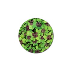 Luck Klee Lucky Clover Vierblattrig Golf Ball Marker (10 pack)