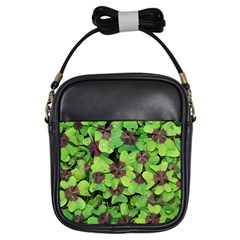 Luck Klee Lucky Clover Vierblattrig Girls Sling Bags