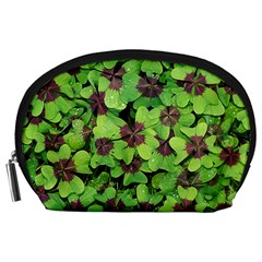 Luck Klee Lucky Clover Vierblattrig Accessory Pouches (Large) 