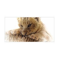 Lion Cub Close Cute Eyes Lookout Yoga Headband by Celenk