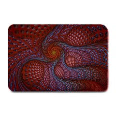 Fractal Red Fractal Art Digital Art Plate Mats by Celenk