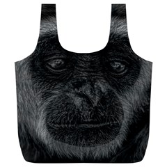 Gibbon Wildlife Indonesia Mammal Full Print Recycle Bags (l)  by Celenk