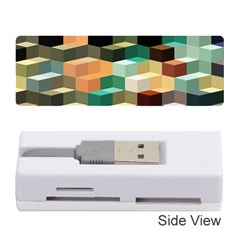 Art Design Color Pattern Creative 3d Memory Card Reader (stick)  by Celenk