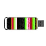 Abstract Background Pattern Textile Portable USB Flash (One Side) Front