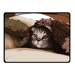 Cat Kitten Cute Pet Blanket Sweet Fleece Blanket (small)