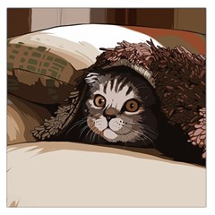 Cat Kitten Cute Pet Blanket Sweet Large Satin Scarf (square) by Celenk