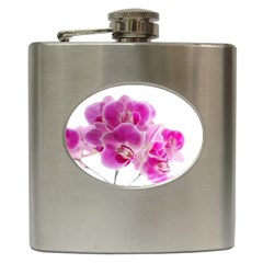 Orchid Phaleonopsis Art Plant Hip Flask (6 Oz) by Celenk