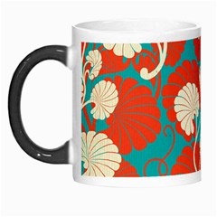 Floral Asian Vintage Pattern Morph Mugs by NouveauDesign