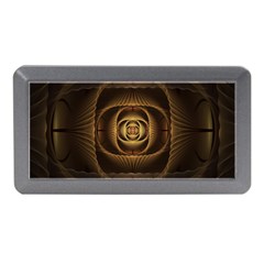Fractal Copper Amber Abstract Memory Card Reader (mini) by Celenk