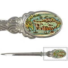Medeival Ancient Map Fortress Letter Openers by Celenk