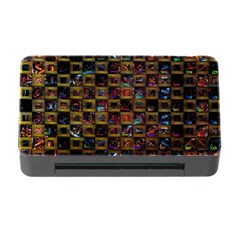 Kaleidoscope Pattern Abstract Art Memory Card Reader With Cf by Celenk