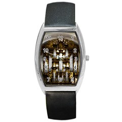 Organ Church Music Organ Whistle Barrel Style Metal Watch by Celenk