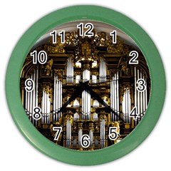 Organ Church Music Organ Whistle Color Wall Clocks by Celenk