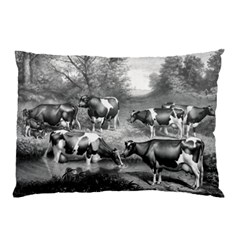 Holstein Fresian Cows Fresian Cows Pillow Case by Celenk