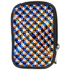 Kaleidoscope Pattern Ornament Compact Camera Cases by Celenk