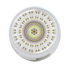 Mandala Fractal Decorative 4-port Usb Hub (one Side) by Celenk