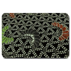 Batik Traditional Heritage Indonesia Large Doormat 