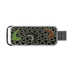 Batik Traditional Heritage Indonesia Portable Usb Flash (one Side) by Celenk