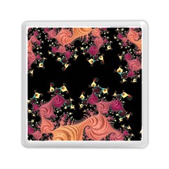 Fractal Fantasy Art Design Swirl Memory Card Reader (square)  by Celenk