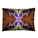 Fractal Splits Silver Gold Pillow Case 26.62 x18.9  Pillow Case